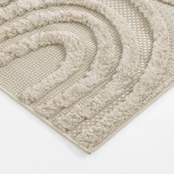 Dywaniki|inny Dywan geometryczny beżowy FARO 60x100 cm