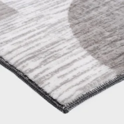 Dywan geometryczny biało-czarny BRILO 200x290 cm