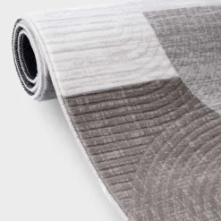 Dywany Z Krótkim Włosiem| Dywan geometryczny brązowoszary BRILO 200x290 cm