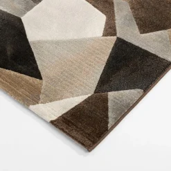 Dywany Z Krótkim Włosiem|inny Dywan geometryczny brązowy SORRENTO 120x170 cm