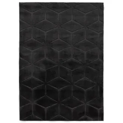 inny Dywan geometryczny czarny TULSA 120x170 cm