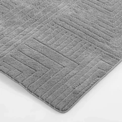 inny Dywan geometryczny 3D EMMA, szary, 120x160 cm