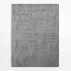 inny Dywan geometryczny 3D EMMA szary, 160x230 cm