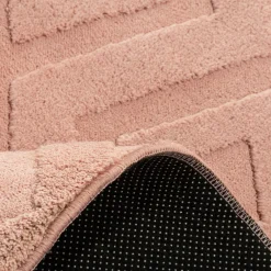 Dywany Z Krótkim Włosiem|inny Dywan geometryczny 3D EMMA, różowy, 120x160 cm
