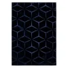 Dywany Z Krótkim Włosiem|inny Dywan geometryczny granatowy TULSA 160x220 cm