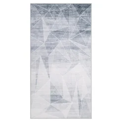 Chodniki|Dywany Z Krótkim Włosiem|inny Dywan geometryczny jasnoszary PUERTO 80x150 cm