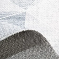 Chodniki|Dywany Z Krótkim Włosiem|inny Dywan geometryczny jasnoszary PUERTO 80x150 cm