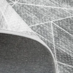 Dywany Z Krótkim Włosiem|inny Dywan geometryczny jasnoszary PUERTO 160x230 cm