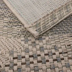inny Dywan geometryczny KEMET ROMBY, szaro-beżowy, 160x230 cm
