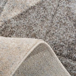 inny Dywan geometryczny KERY, beżowo-szary, 200x290 cm