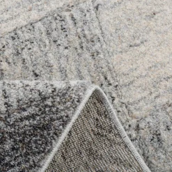 Chodniki|Dywany Z Krótkim Włosiem|inny Dywan geometryczny KERY, szaro-kremowy, 80x150 cm