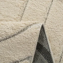 inny Dywan geometryczny kremowy MEDNOLA 120x170 cm