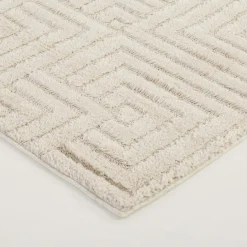 inny Dywan geometryczny kremowy LA CASA 3D 160x230 cm