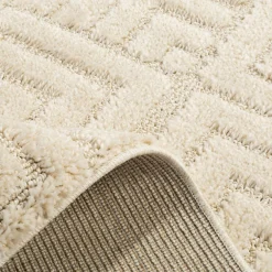 inny Dywan geometryczny kremowy LA CASA 3D 120x170 cm