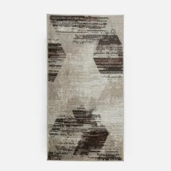 Chodniki|Dywany Z Krótkim Włosiem|inny Dywan geometryczny kremowo-brązowy HARMONY 80x150 cm