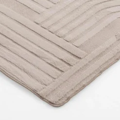 Dywany Z Krótkim Włosiem|inny Dywan geometryczny MALAGA 3D taupe, 160x230 cm