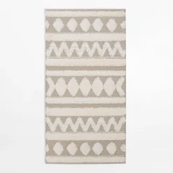 Dywany Zewnętrzne|Dywany Zewnętrzne|inny Dywan geometryczny MULAN, beżowo-kremowy, 80x150 cm