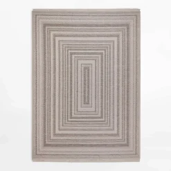 Dywany Zewnętrzne|Dywany Zewnętrzne|inny Dywan geometryczny ORIA, szary, 200x280 cm