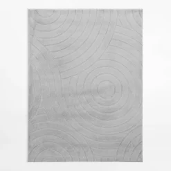 Dywany Z Krótkim Włosiem|inny Dywan geometryczny PORTO, srebrny, 120x160 cm