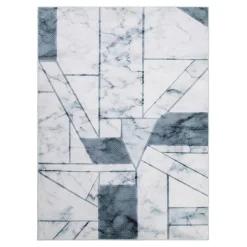 inny Dywan geometryczny szary marmur PUERTO 160x230 cm