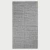 inny Dywan geometryczny szary LA CASA 3D 80x150 cm