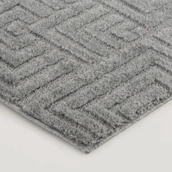 inny Dywan geometryczny szary LA CASA 3D 200x290 cm