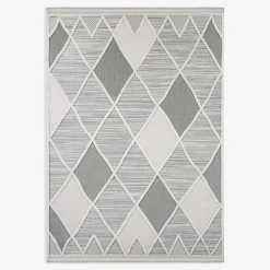 inny Dywan geometryczny szary MADERA 160x230 cm