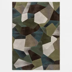 Dywany Z Krótkim Włosiem|inny Dywan geometryczny zielony SORRENTO 120x170 cm
