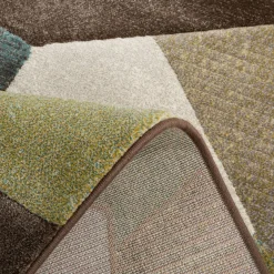 Dywany Z Krótkim Włosiem|inny Dywan geometryczny zielony SORRENTO 160x230 cm