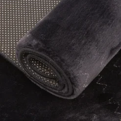 Dywany Z Krótkim Włosiem| Dywan glamour czarny SUPREME 160x230 cm