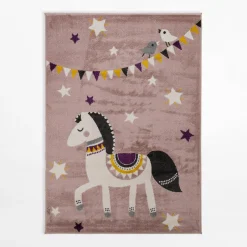Dywany Dziecięce|Dywany|inny Dywan HAPPY z konikiem 120x170 cm