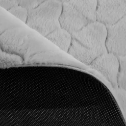 Dywan jasnoszary SENTEZ RABBIT 80x150 cm, mix