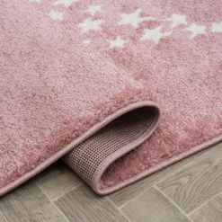 Dywany Dziecięce|Dywany| Dywan KIDS GWIAZDA różowy 120x170 cm