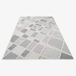 inny Dywan kremowo-szary MADERA 160x230 cm