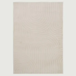 Dywany Z Krótkim Włosiem|inny Dywan kremowy WAVES 160x230 cm