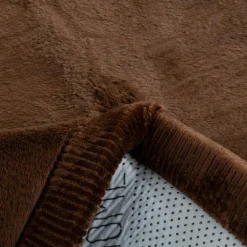 inny Dywan kwadratowy PUFFY SOFT, brązowy, 80x80 cm