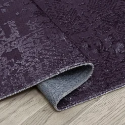 Dywany Z Krótkim Włosiem| Dywan loftowy z połyskiem szary STELLA 160x230 cm