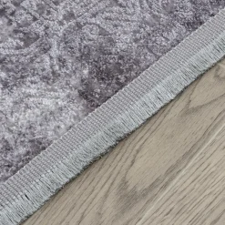 Dywan loftowy z połyskiem taupe STELLA 120x170 cm