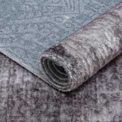 Dywan loftowy z połyskiem taupe STELLA 120x170 cm