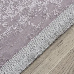 Dywan loftowy z połyskiem różowy STELLA 160x230 cm