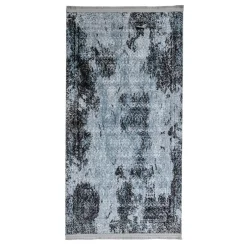 Dywan loftowy z połyskiem niebieski STELLA 80x150 cm