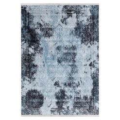 Dywan loftowy z połyskiem niebieski STELLA 160x230 cm