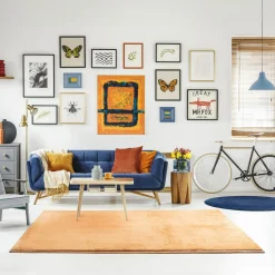 Dywany Shaggy|inny Dywan miedziany PULY 160x230 cm