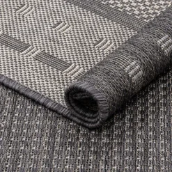 Dywany Zewnętrzne|Dywany Zewnętrzne| Dywan na taras szary PIATTO 120x170 cm