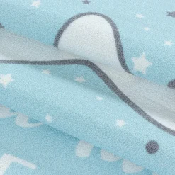 Dzieci Dywan niebieski z gwiazdką PLAY 80x120 cm