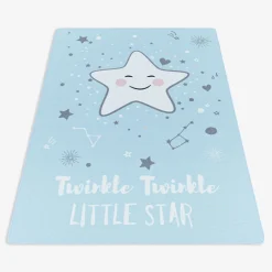 Dzieci Dywan niebieski z gwiazdką PLAY 160x230 cm