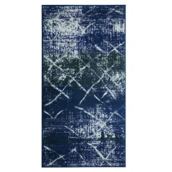 Chodniki|Dywany Z Krótkim Włosiem| Dywan nowoczesny granatowy SUMATRA 80x150 cm