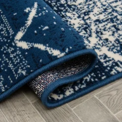 Chodniki|Dywany Z Krótkim Włosiem| Dywan nowoczesny granatowy SUMATRA 80x150 cm