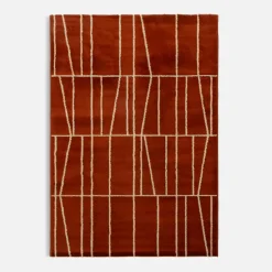 inny Dywan nowoczesny miedziano-złoty CANNES 120x160 cm