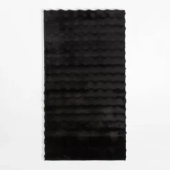 Dywany Shaggy|inny Dywan nowoczesny MODESTO, czarny, 80x150 cm